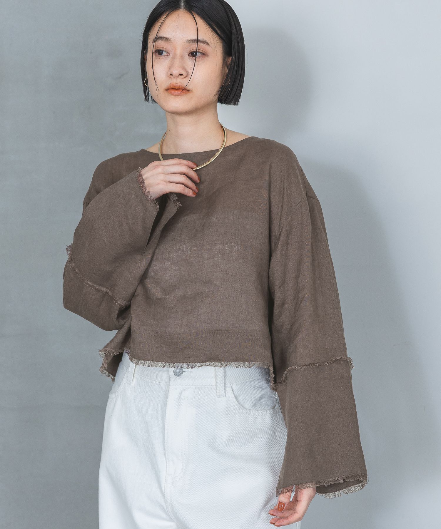 A part by 「ルランゼフィールリネンプルオーバー」|シャツ・ブラウス|