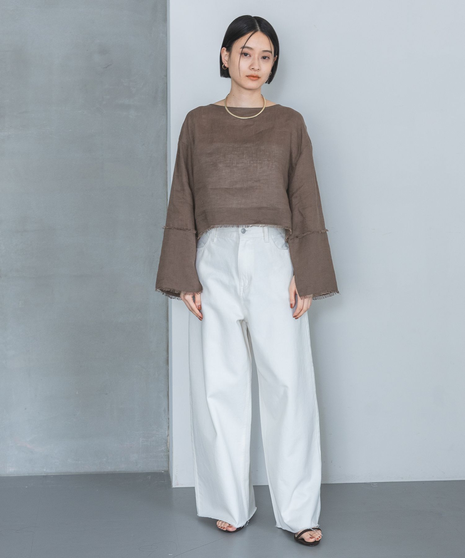 A part by 「ルランゼフィールリネンプルオーバー」|シャツ・ブラウス|