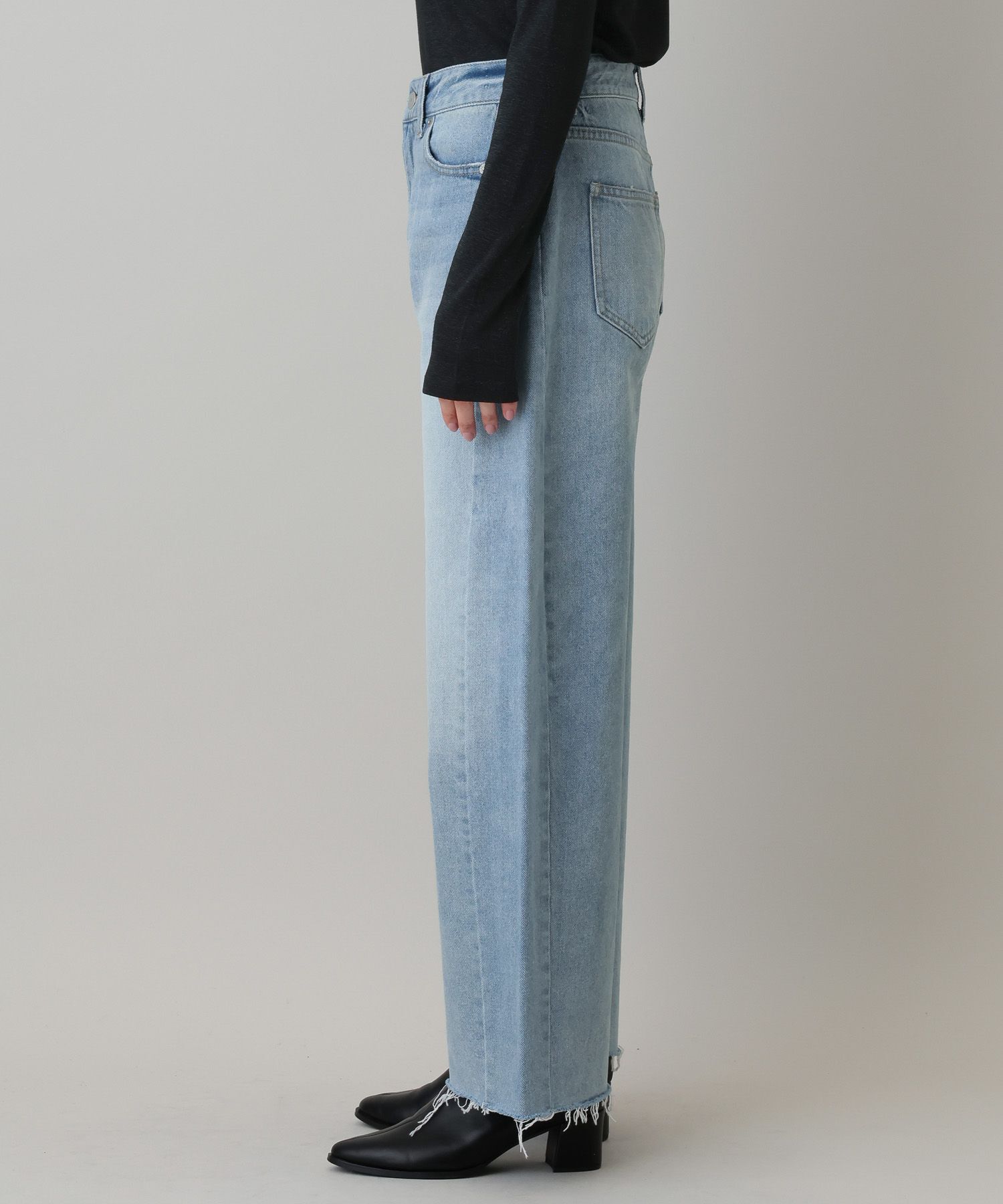 A part by 「Apbカーブデニムパンツ」|デニム|