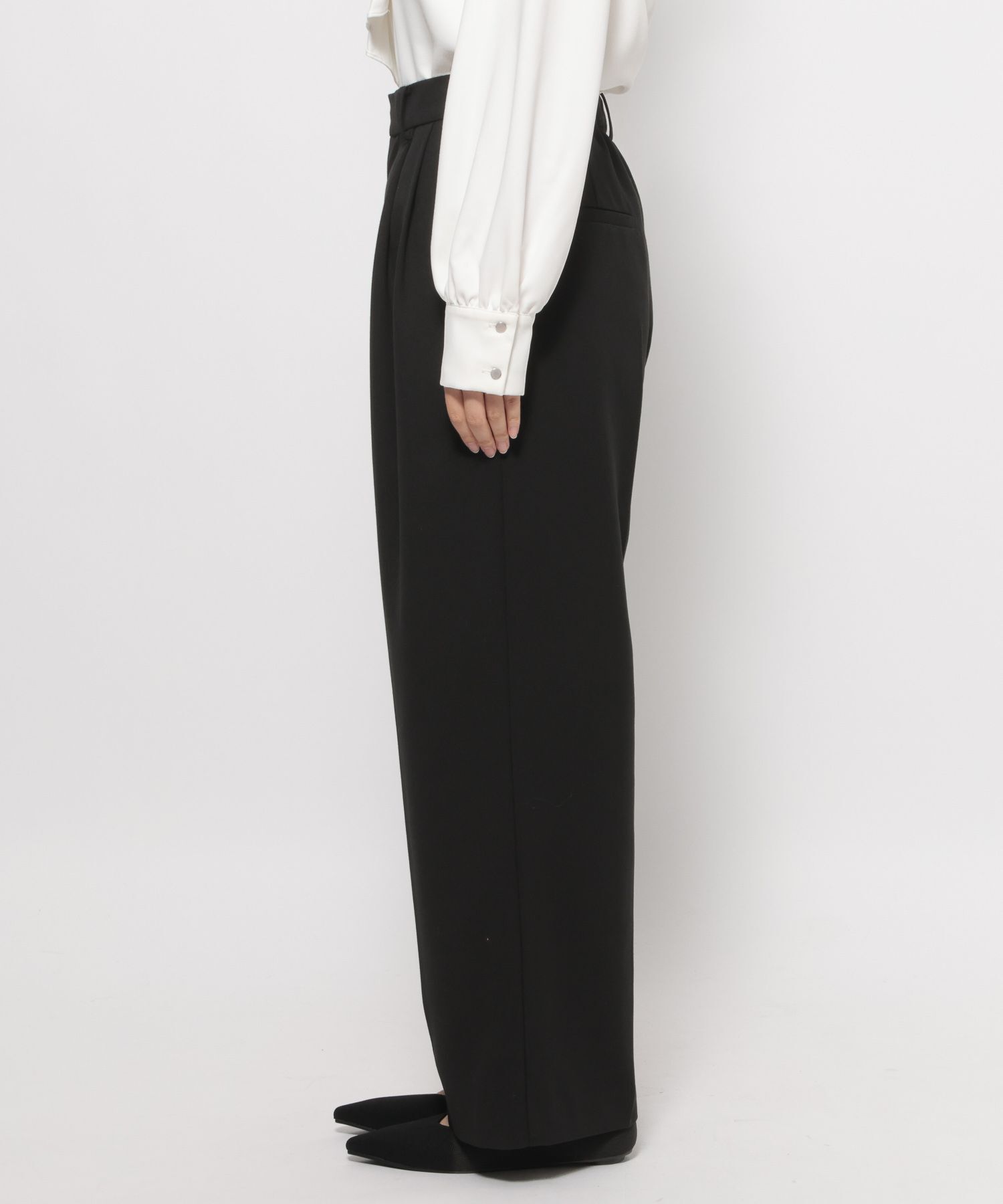  「【入卒／セレモニー】ワイドパンツ」|スラックス|