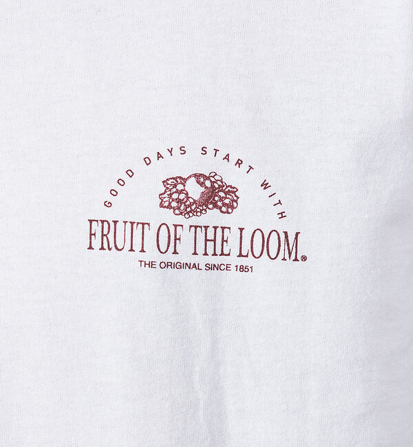 ABAHOUSE「【FRUIT OF THE LOOM】フロント＆バックプリント クルーネック シ」|Tシャツ・カットソー|