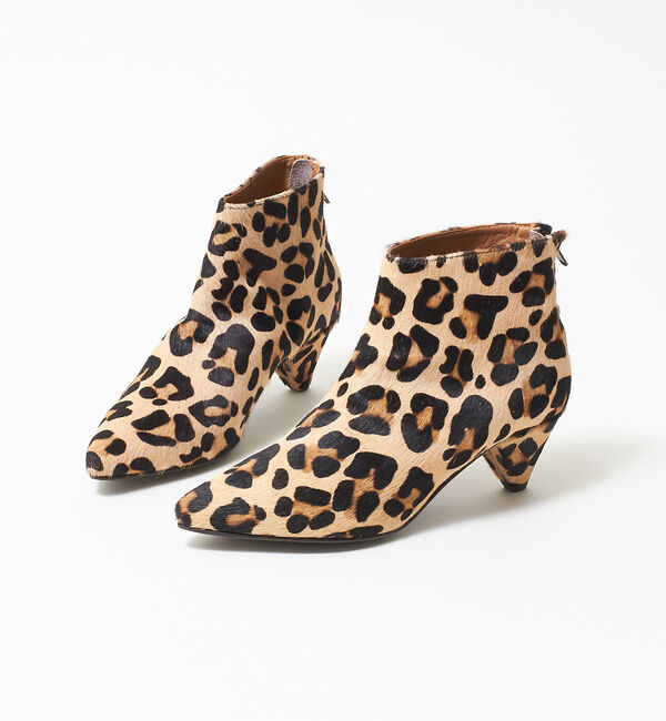 Rouge vif「【ne Quittez pas】ポインテッドブーツ」|ショートブーツ|