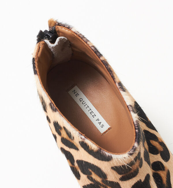 Rouge vif「【ne Quittez pas】ポインテッドブーツ」|ショートブーツ|