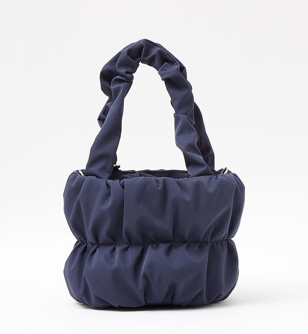 Rouge vif「【cheek/チーク】2WAY ギャザー キンチャクトートバッグ」|ショルダー・メッセンジャー|