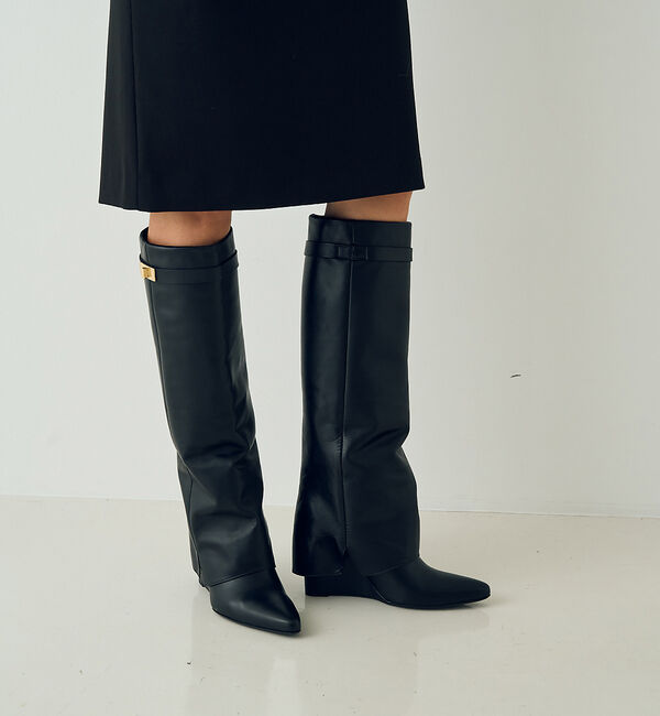 Rouge vif「【VINILO/ヴィニーロ】ロングブーツ」|ショートブーツ|