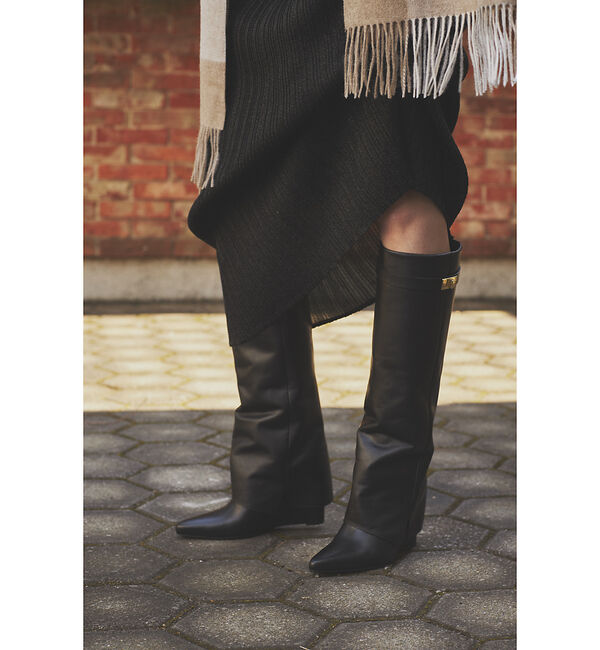 Rouge vif「【VINILO/ヴィニーロ】ロングブーツ」|ショートブーツ|