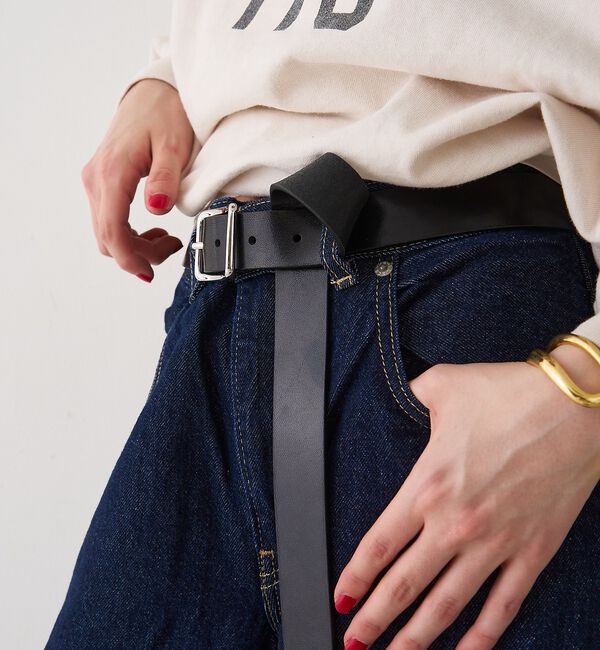 Rouge vif「【LEFIJE/レフィエ】Cow カウレザーベルト【予約】」|ベルト|