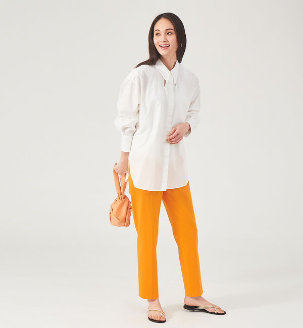 qualite「《2022新色登場》ストレッチシガレットパンツ」|その他|