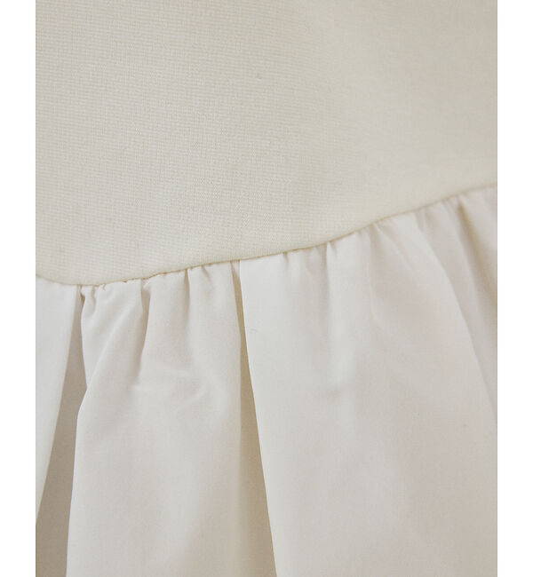 qualite「タフタコンビプルオーバー」|シャツ・ブラウス|