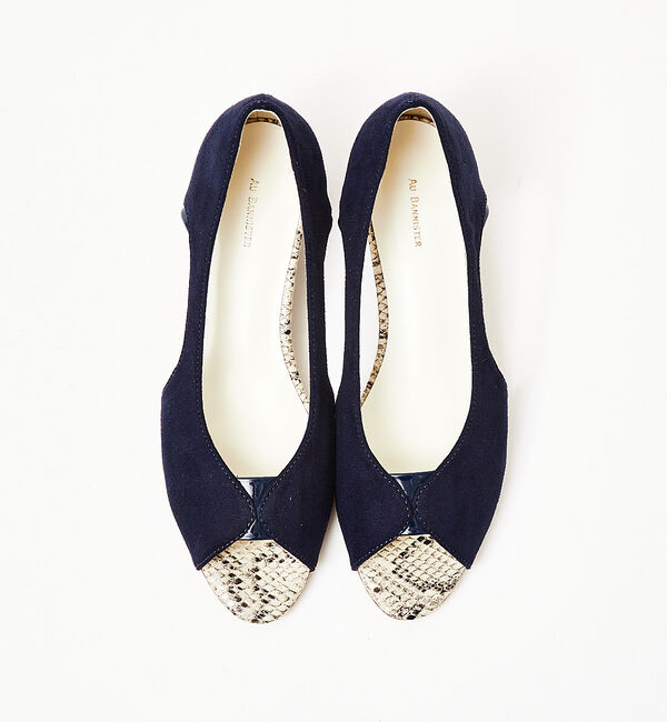 AU BANNISTER「【販売店舗限定】バタフライウェッジソールパンプス」|パンプス|