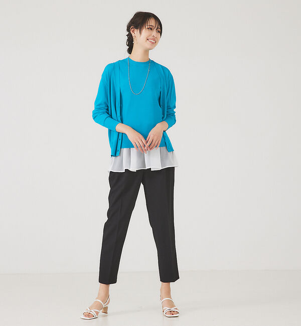 abahouse mavie「ウォッシャブルカーディガン」|カーディガン|