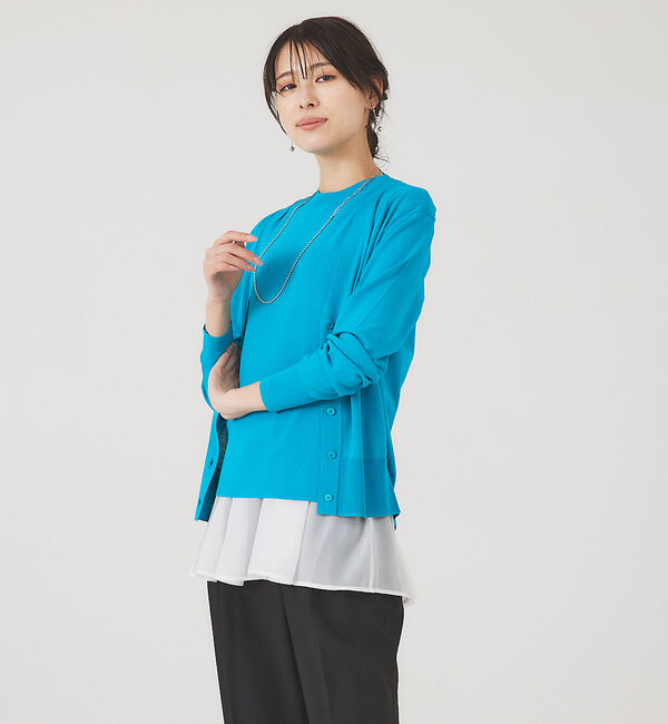 abahouse mavie「ウォッシャブルカーディガン」|カーディガン|