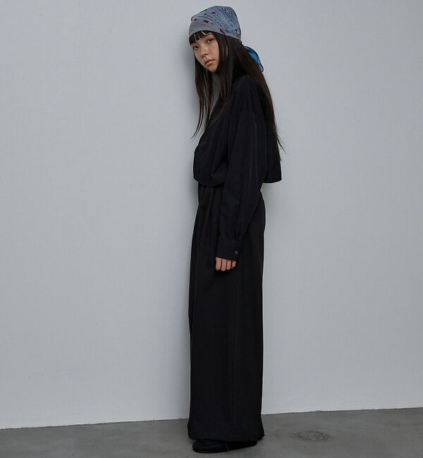 NOMINE「【セットアップ】タックワイドパンツ」|その他|