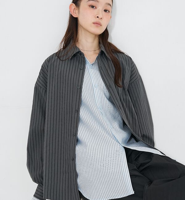 NOMINE「レイヤード シャツ」|シャツ・ブラウス|