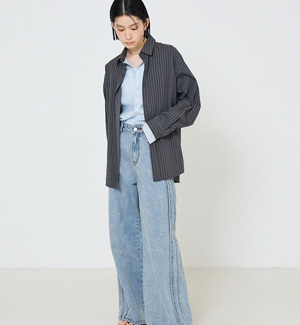 NOMINE「レイヤード シャツ」|シャツ・ブラウス|