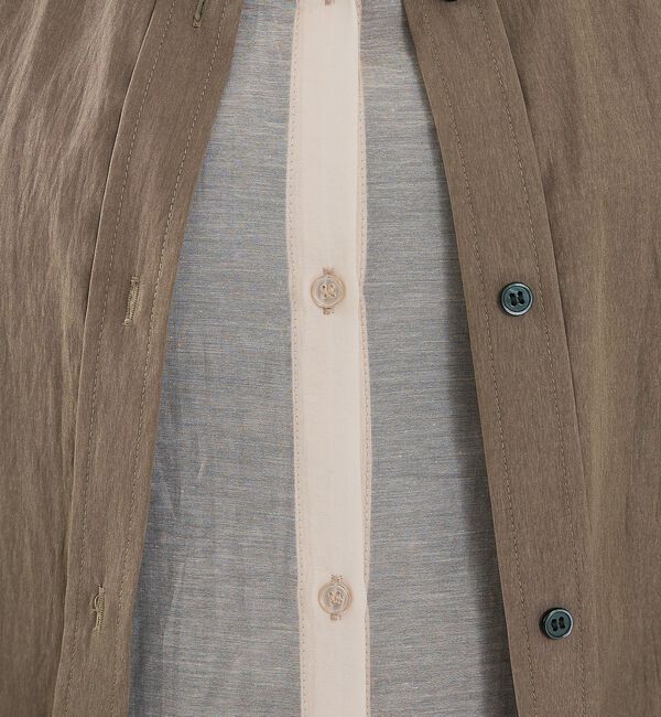 NOMINE「レイヤード シャツ」|シャツ・ブラウス|