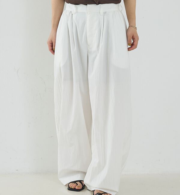 NOMINE「タック ボリュームパンツ」|その他|