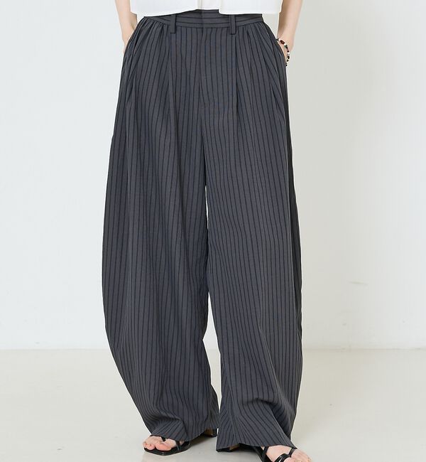 NOMINE「タック ボリュームパンツ」|その他|