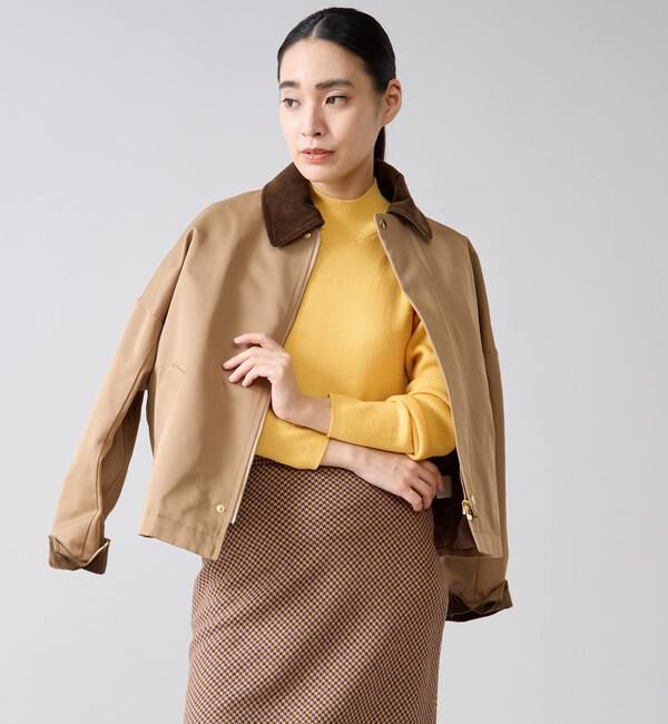 TIARA「ショートレングスジャケット」|ブルゾン・スタジャン|