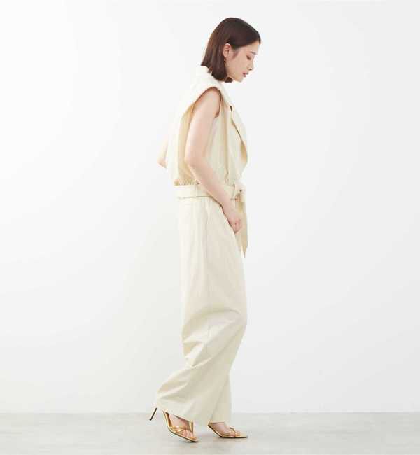 Soffitto「2WAYストレッチノースリーブブルゾン」|ブルゾン・スタジャン|