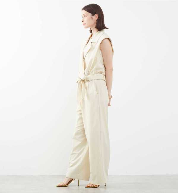 Soffitto「2WAYストレッチノースリーブブルゾン」|ブルゾン・スタジャン|