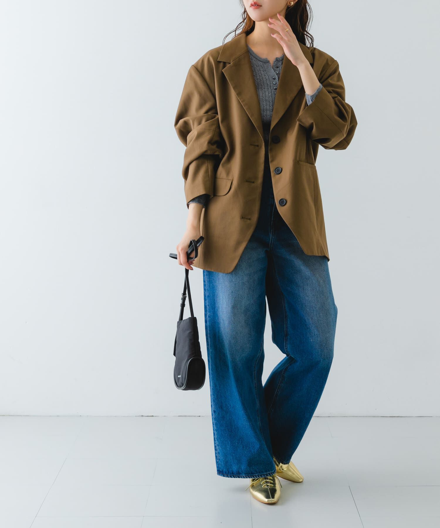 RODE SKO「ADD CULUMN　ROLLA POCHETTE FABRIC」|ショルダー・メッセンジャー|