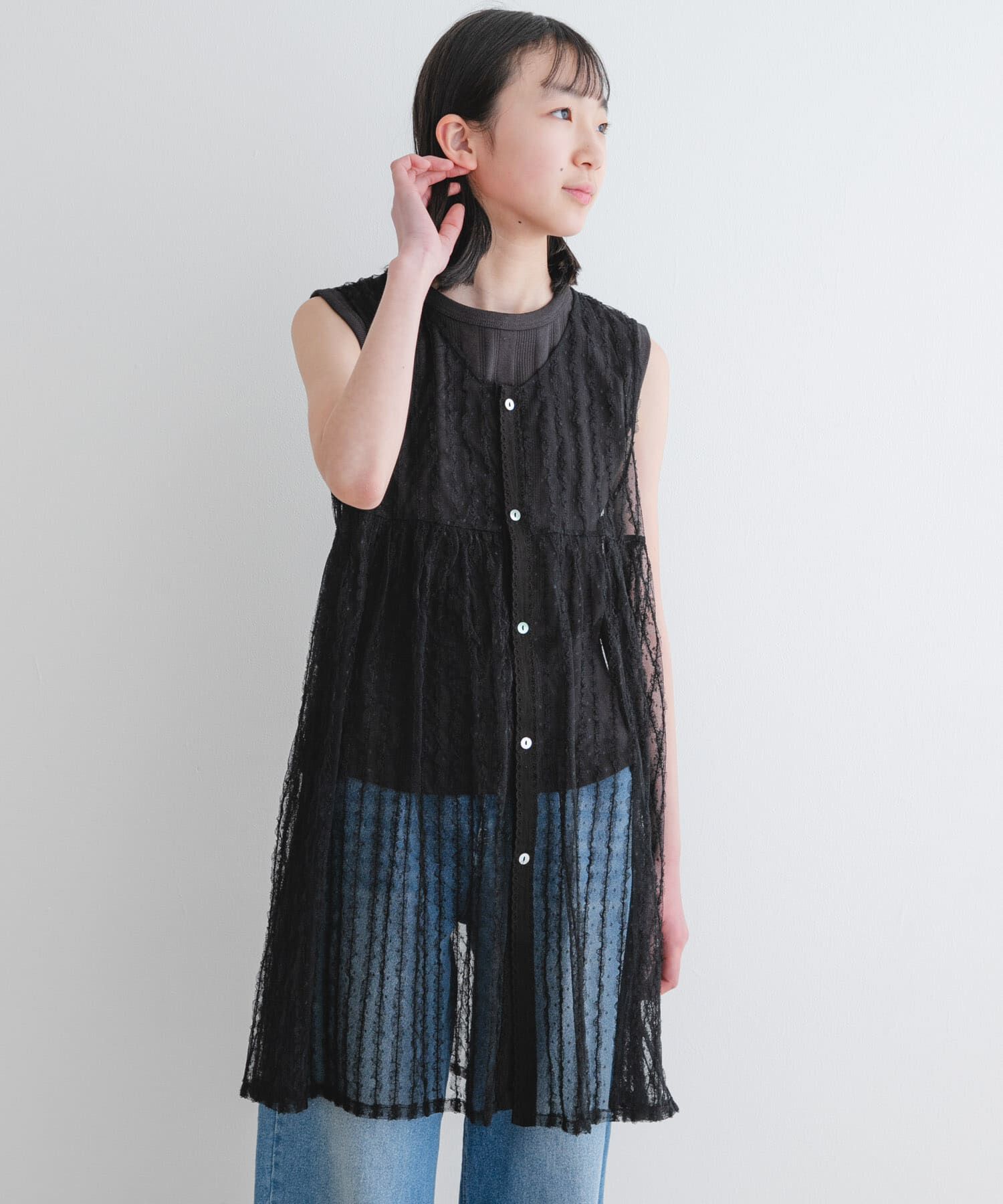 URBAN RESEARCH DOORS「『WEB/一部店舗限定サイズ』チュールチュニック(KIDS)」|その他|