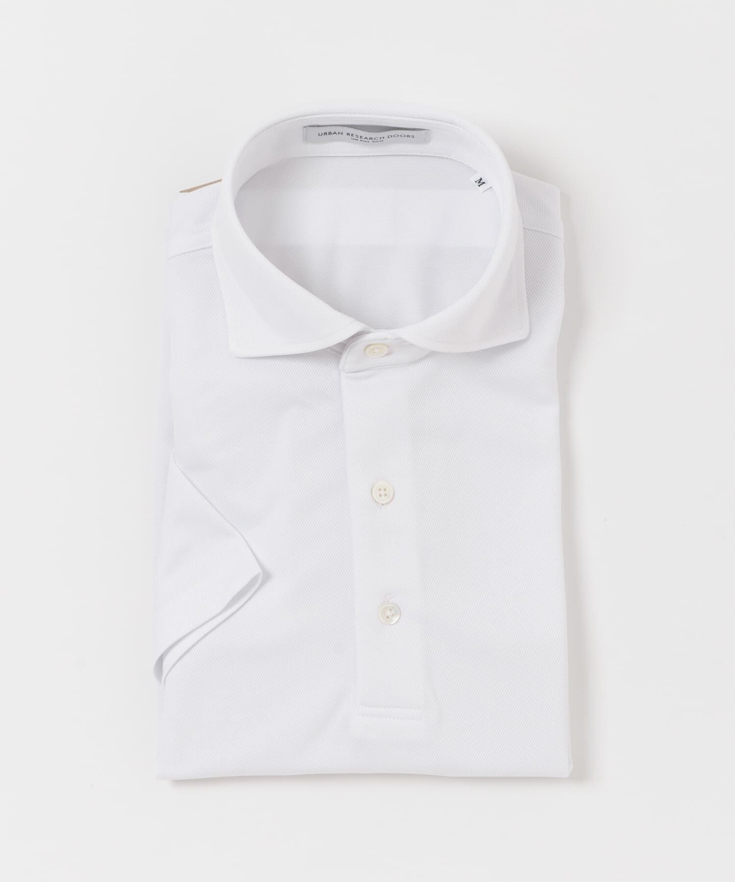 URBAN RESEARCH DOORS「『イージーケア/速乾性』LIFE STYLE TAILOR　トリコット半袖プルオーバー」|シャツ・ブラウス|