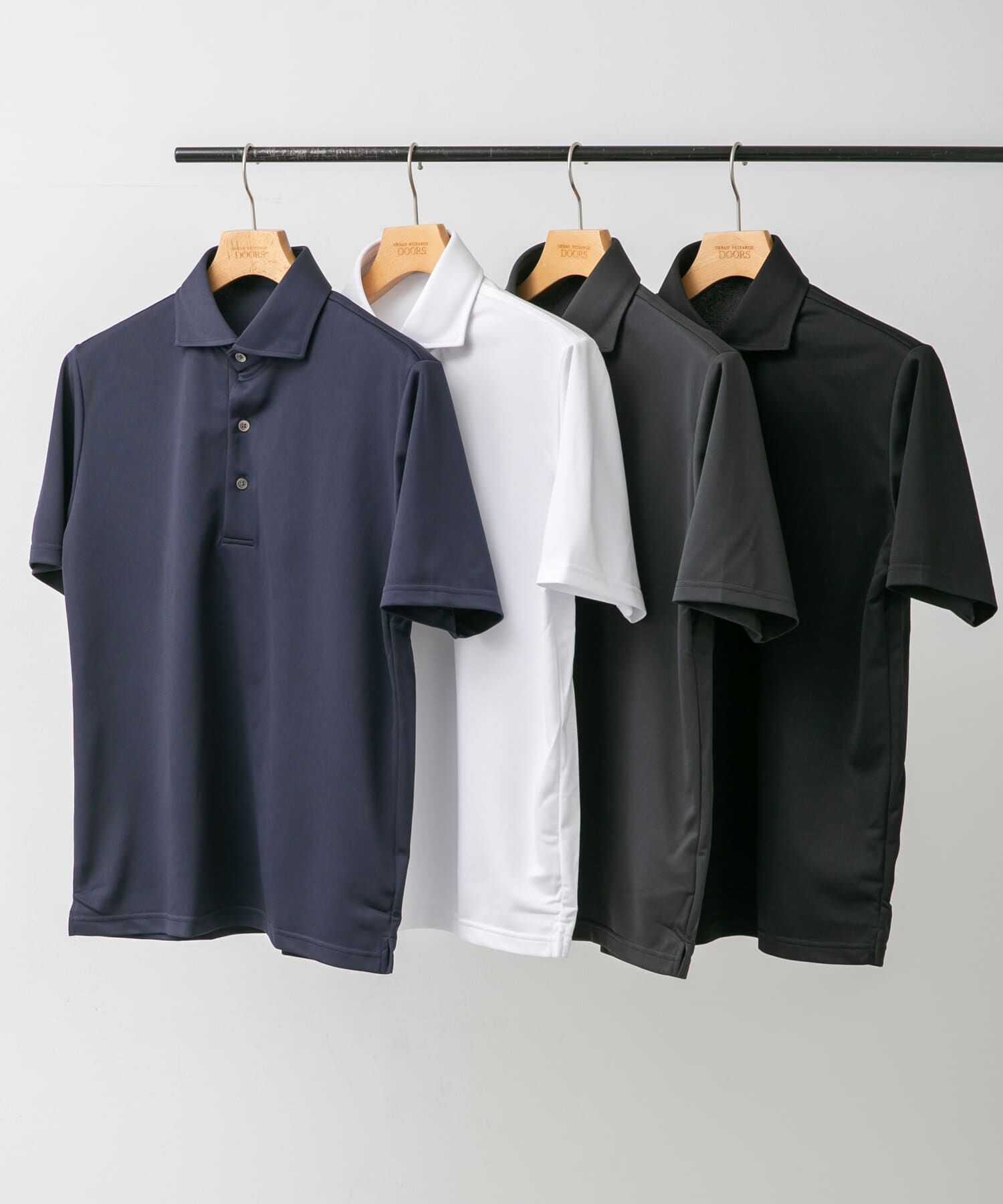 URBAN RESEARCH DOORS「『イージーケア/速乾性』LIFE STYLE TAILOR　トリコット半袖プルオーバー」|シャツ・ブラウス|