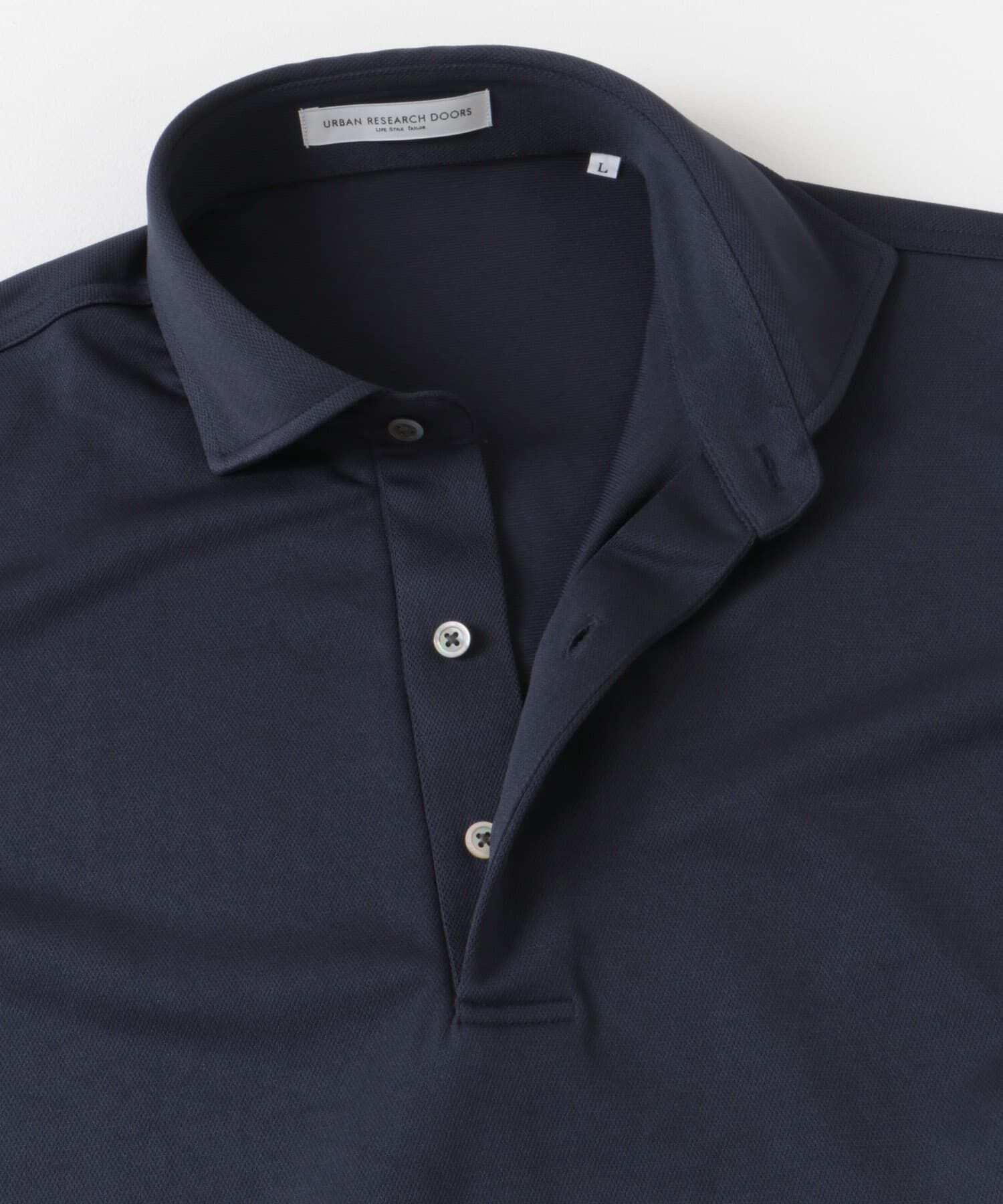 URBAN RESEARCH DOORS「『イージーケア/速乾性』LIFE STYLE TAILOR　トリコット半袖プルオーバー」|シャツ・ブラウス|