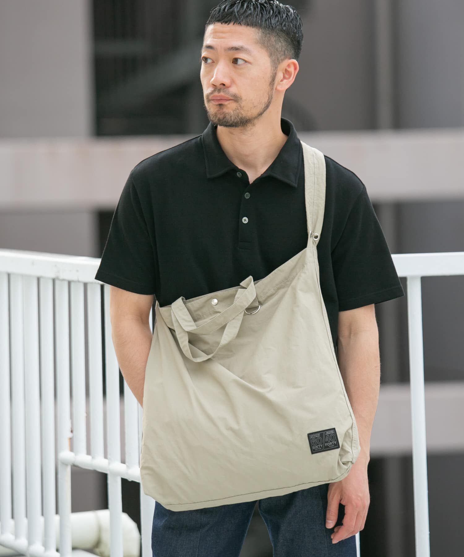 RODE SKO「『ユニセックス』ロクヨンギャザーショルダートートバッグ」|トートバッグ|