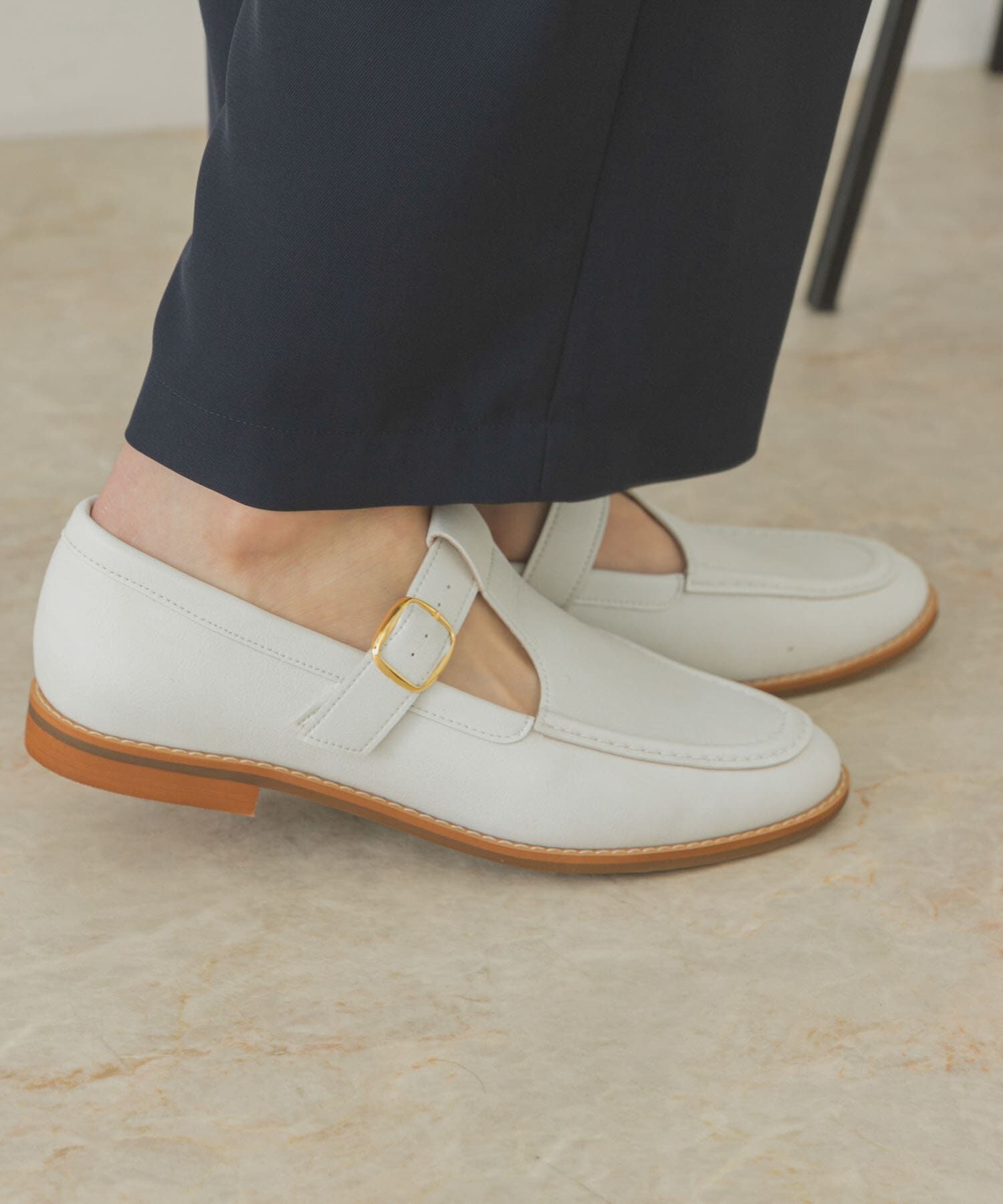 RODE SKO「『MADE IN JAPAN』Tストラッププレーンシューズ」|ローファー|