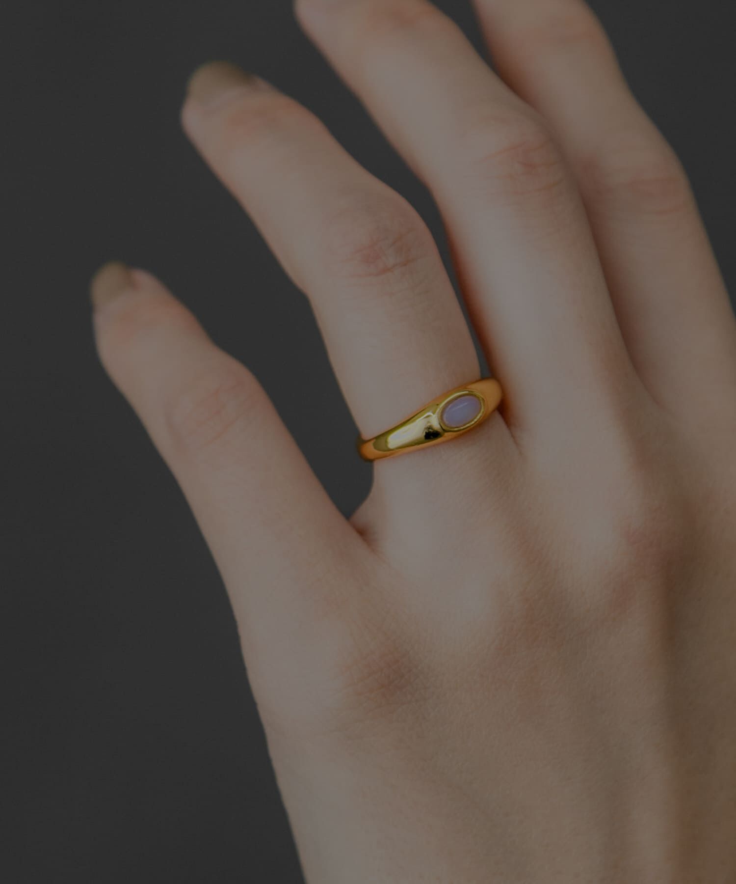 SMELLY「SMELLY so&rsquo;　stone line ring」|リング|