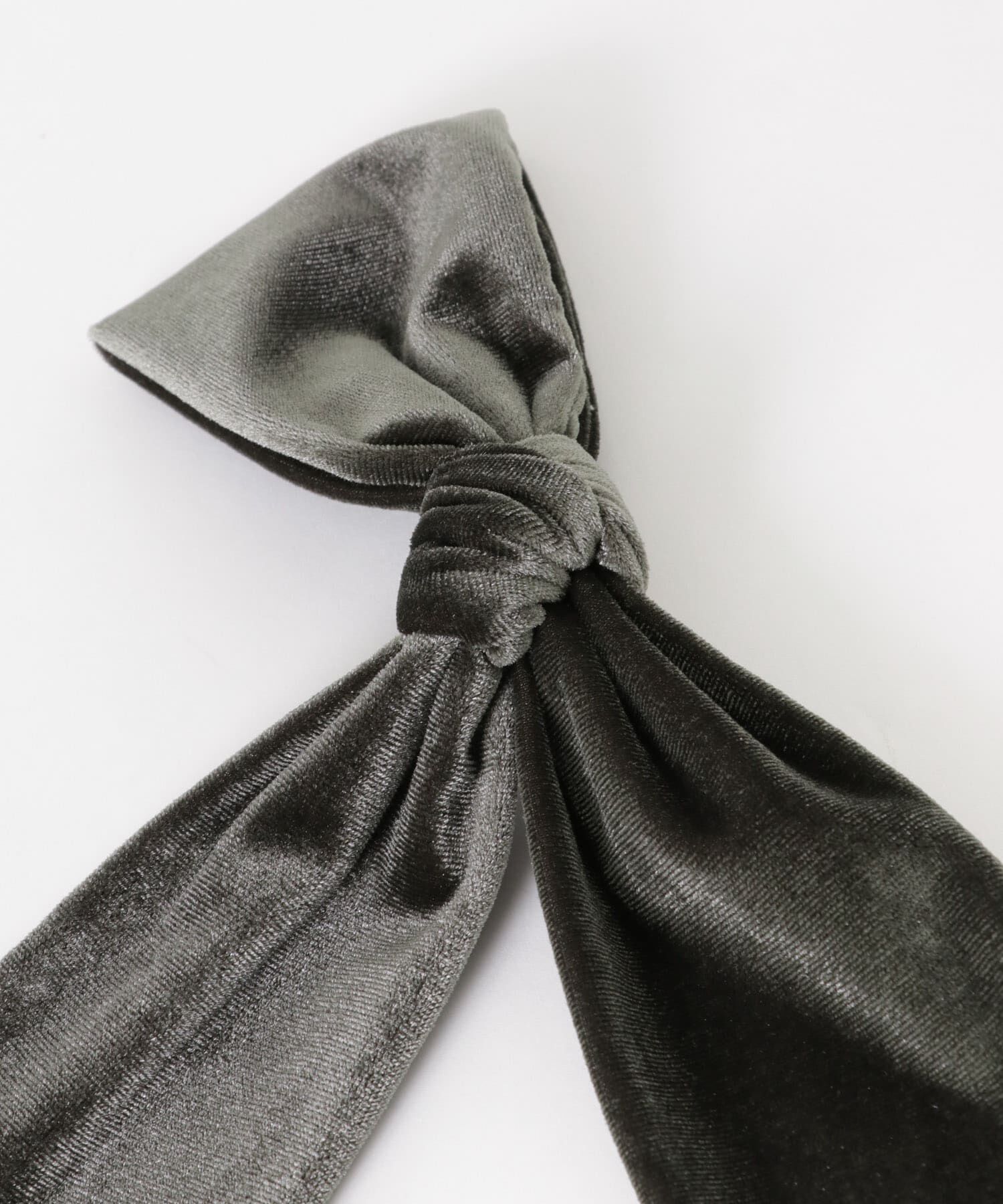 SMELLY「『WEB/一部店舗限定』ベロアビッグリボンヘアカフセット」|ヘアゴム・シュシュ|