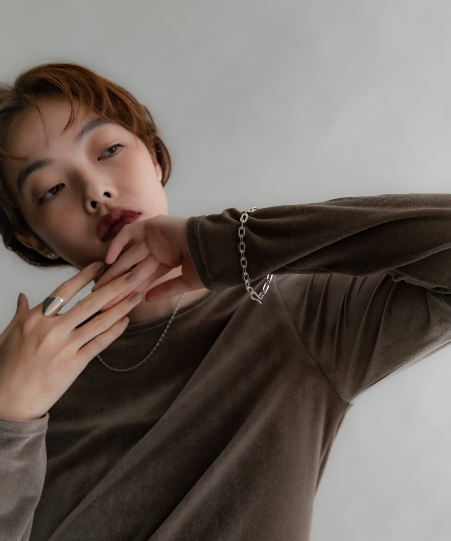 SMELLY「SMELLY so&rsquo;　oval chain bracelet」|ブレスレット・バングル|