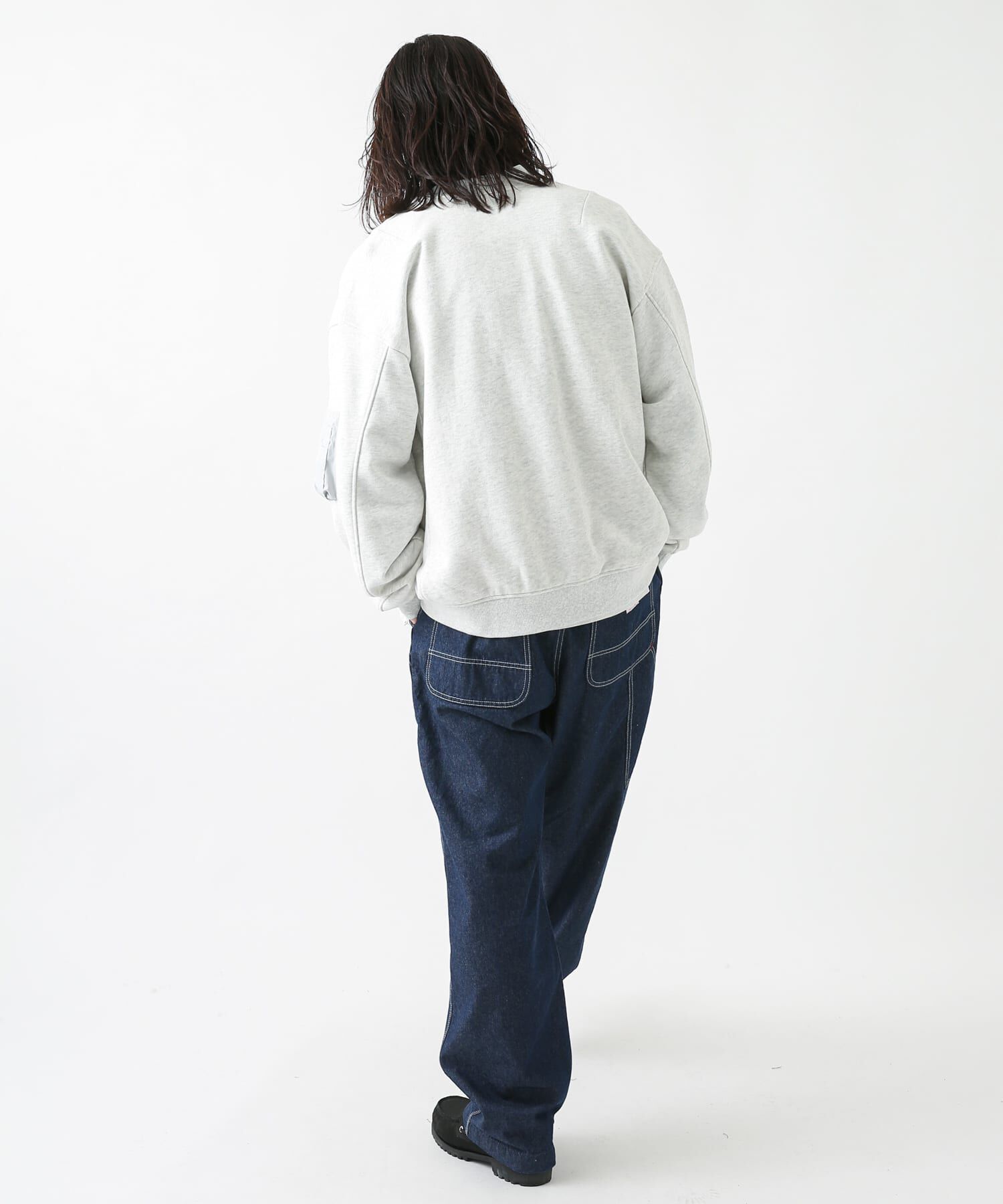 Sonny Label 「裏毛スウェットMA-1ブルゾン」|ブルゾン・スタジャン|