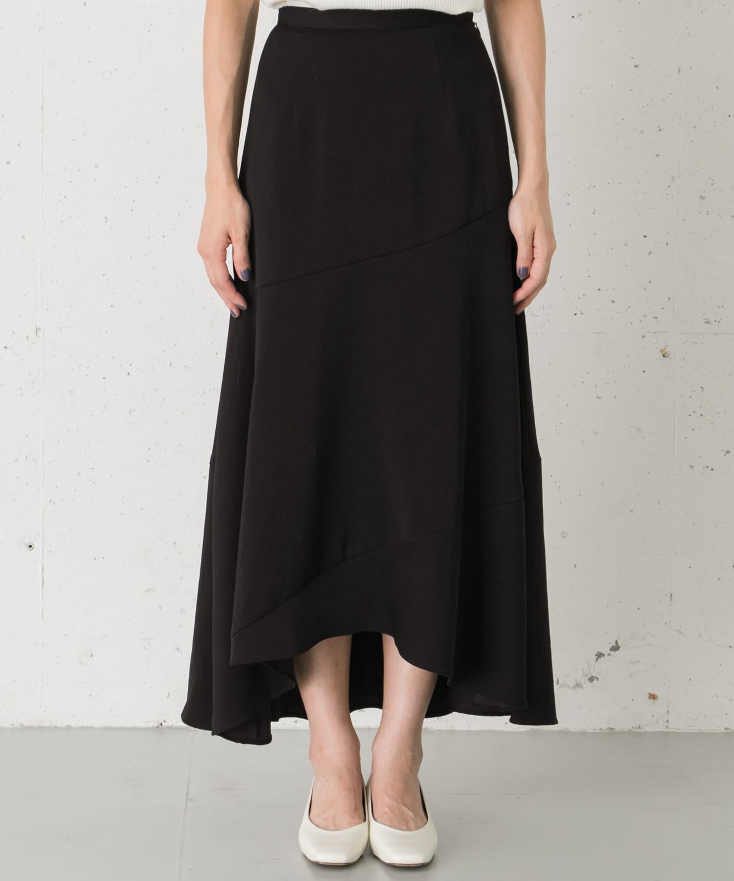 URBAN RESEARCH ROSSO「ヘムフレアマキシスカート&there4;」|スカート|