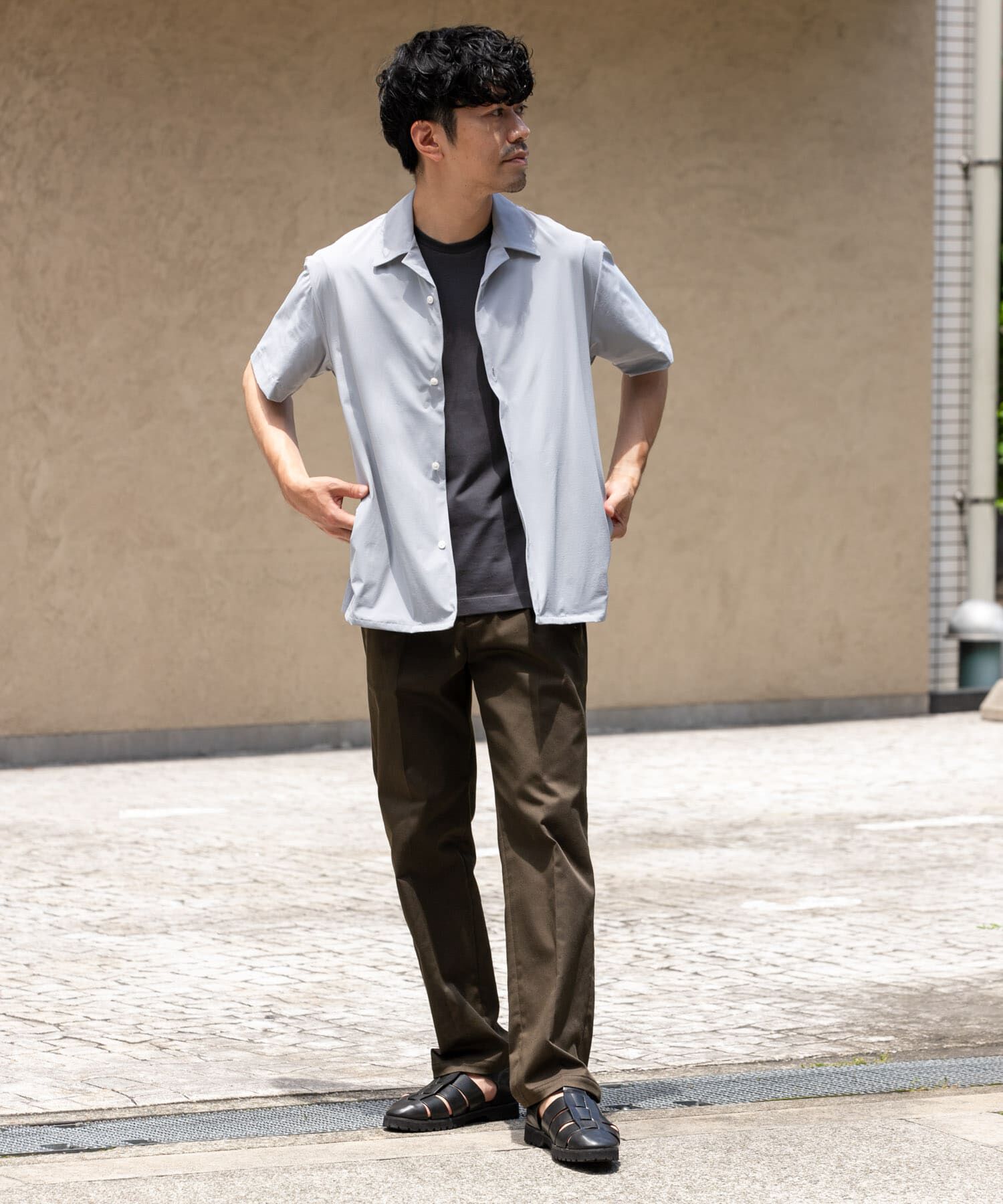 URBAN RESEARCH ROSSO「『ｾｯﾄｱｯﾌﾟ対応』『XLｻｲｽﾞあり』ｸｰﾙｷｰﾌﾟｼｮｰﾄｽﾘ  」|シャツ・ブラウス|