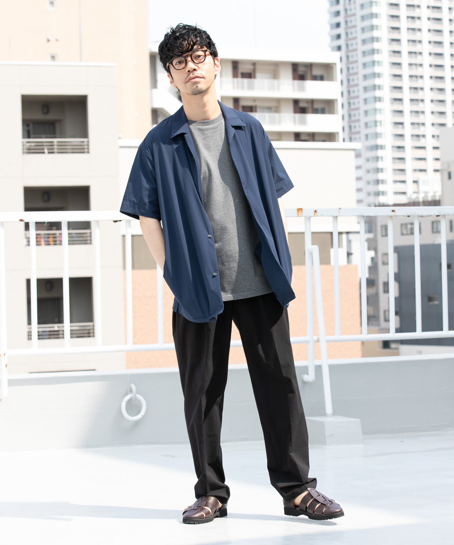 URBAN RESEARCH ROSSO「『ｾｯﾄｱｯﾌﾟ対応』『XLｻｲｽﾞあり』ｸｰﾙｷｰﾌﾟｼｮｰﾄｽﾘ  」|シャツ・ブラウス|