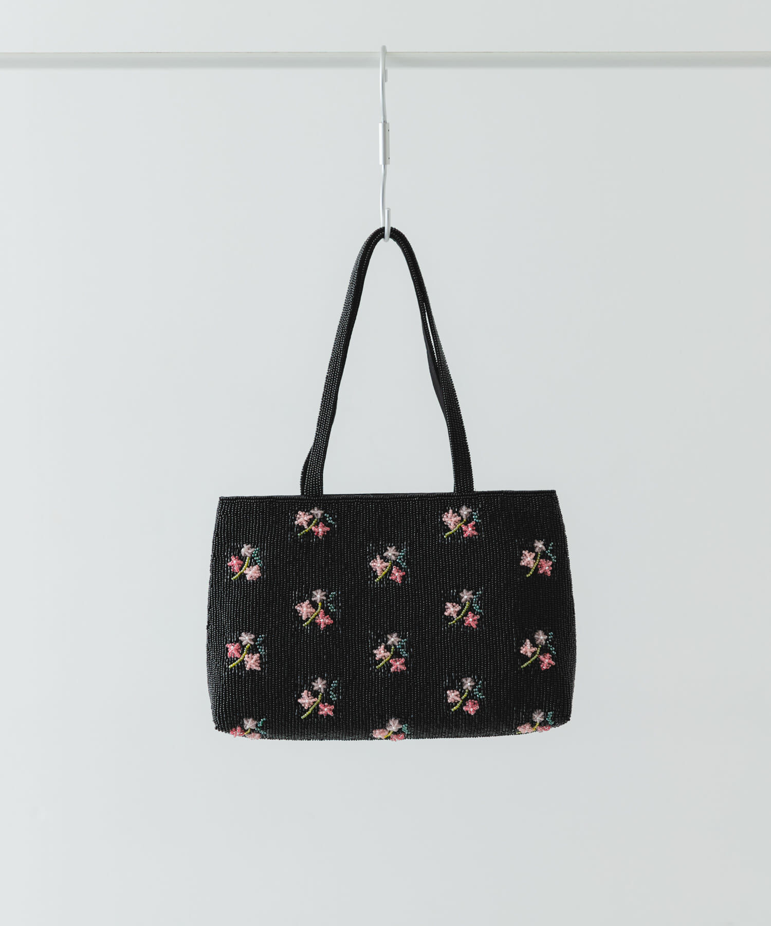 RODE SKO「インド刺繍ビーズバッグ」|ハンドバッグ|ブラック