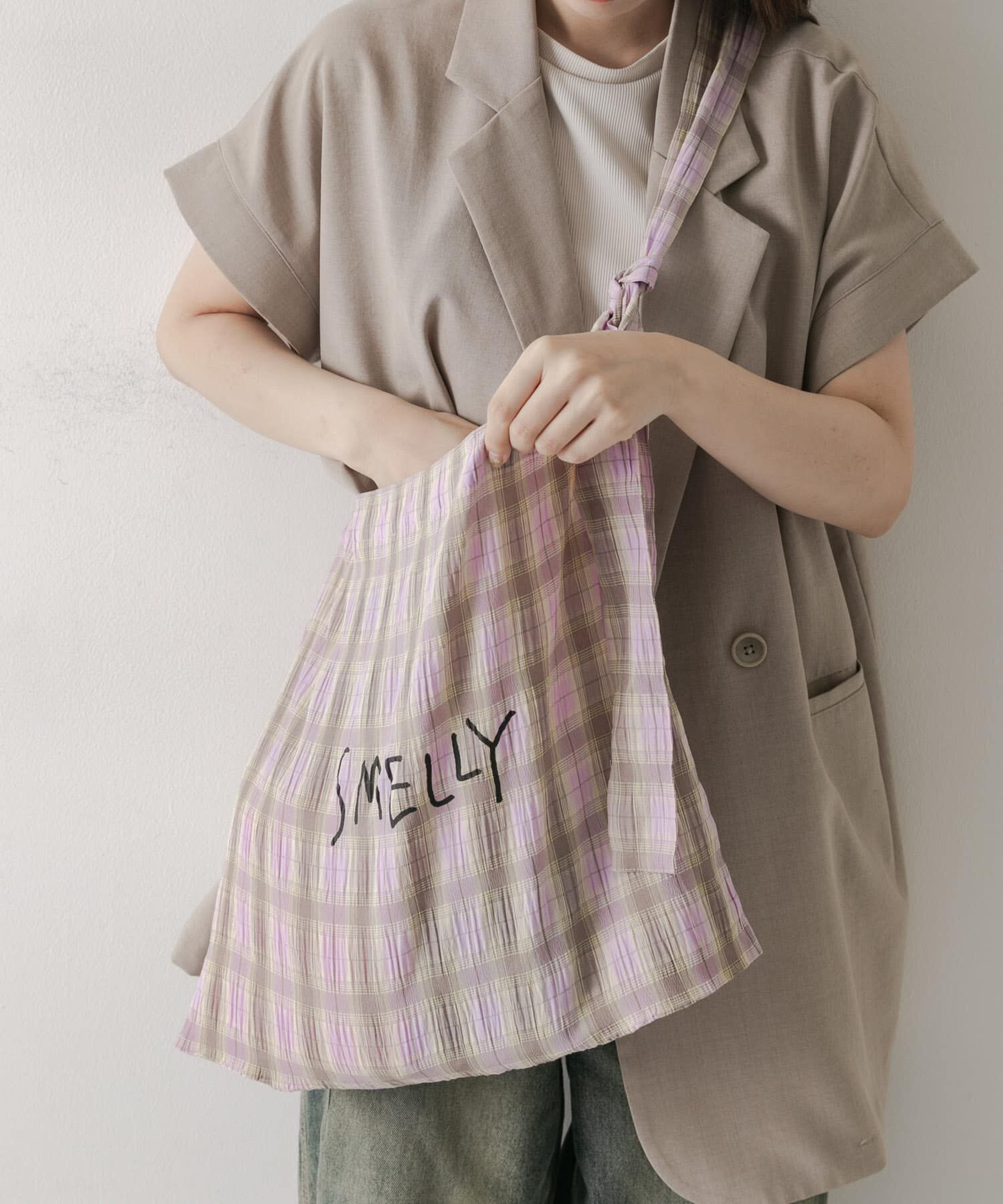 SMELLY「プリントショルダーバッグ」|ショルダー・メッセンジャー|