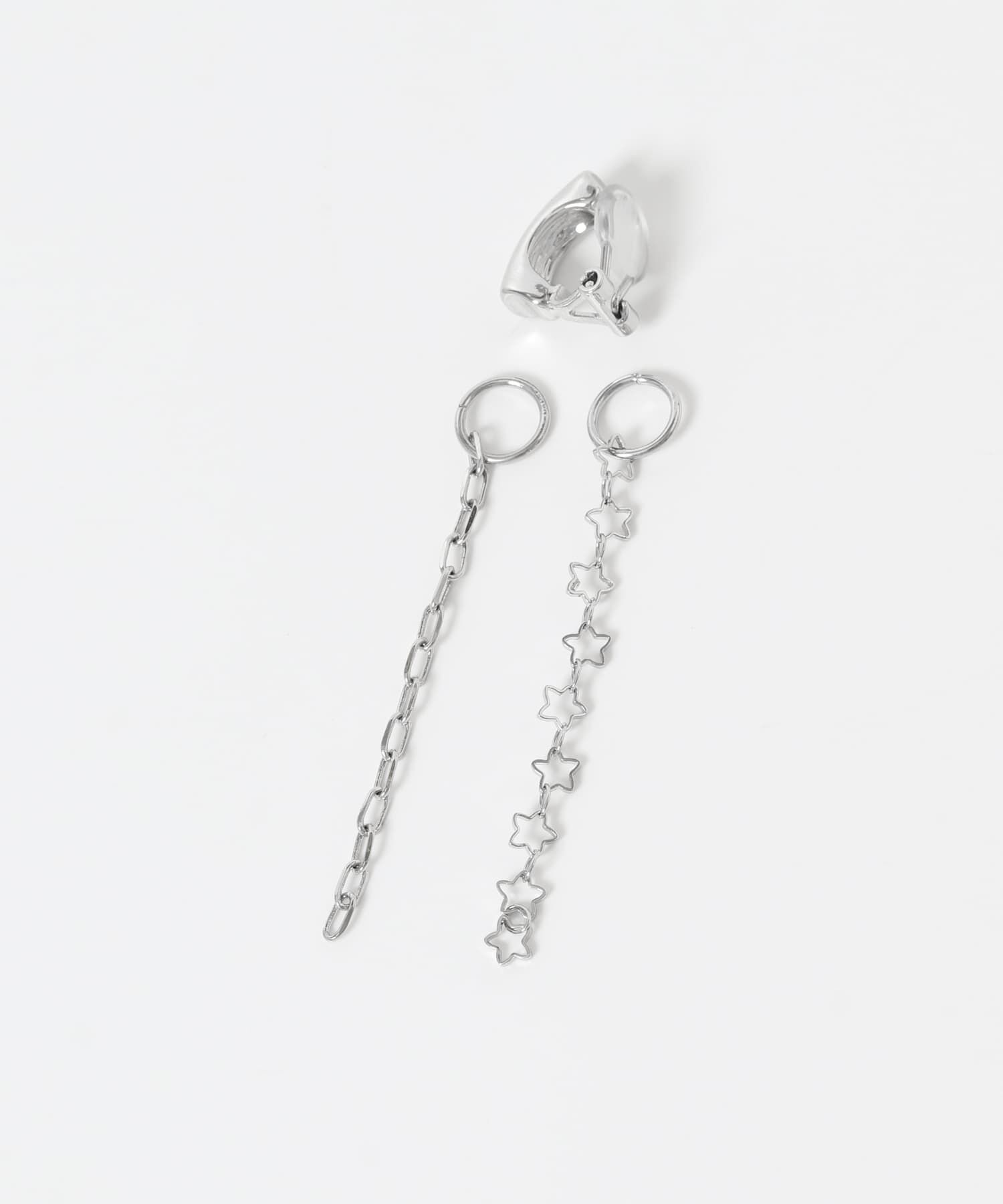 SMELLY「スターチェーンマルチWAYイヤリング」|イヤリング|
