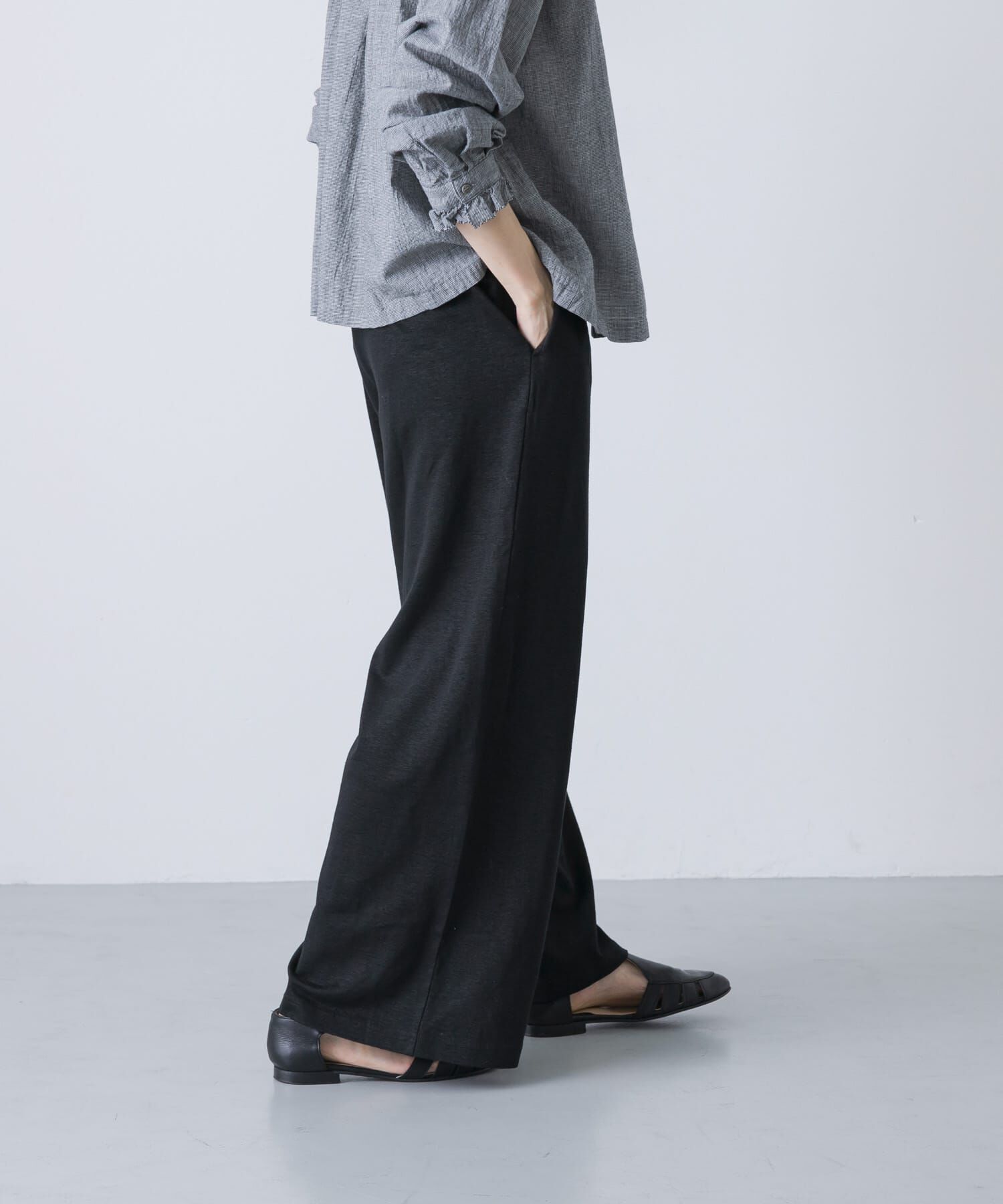 かぐれ「リネンカットイージーパンツ」|その他|