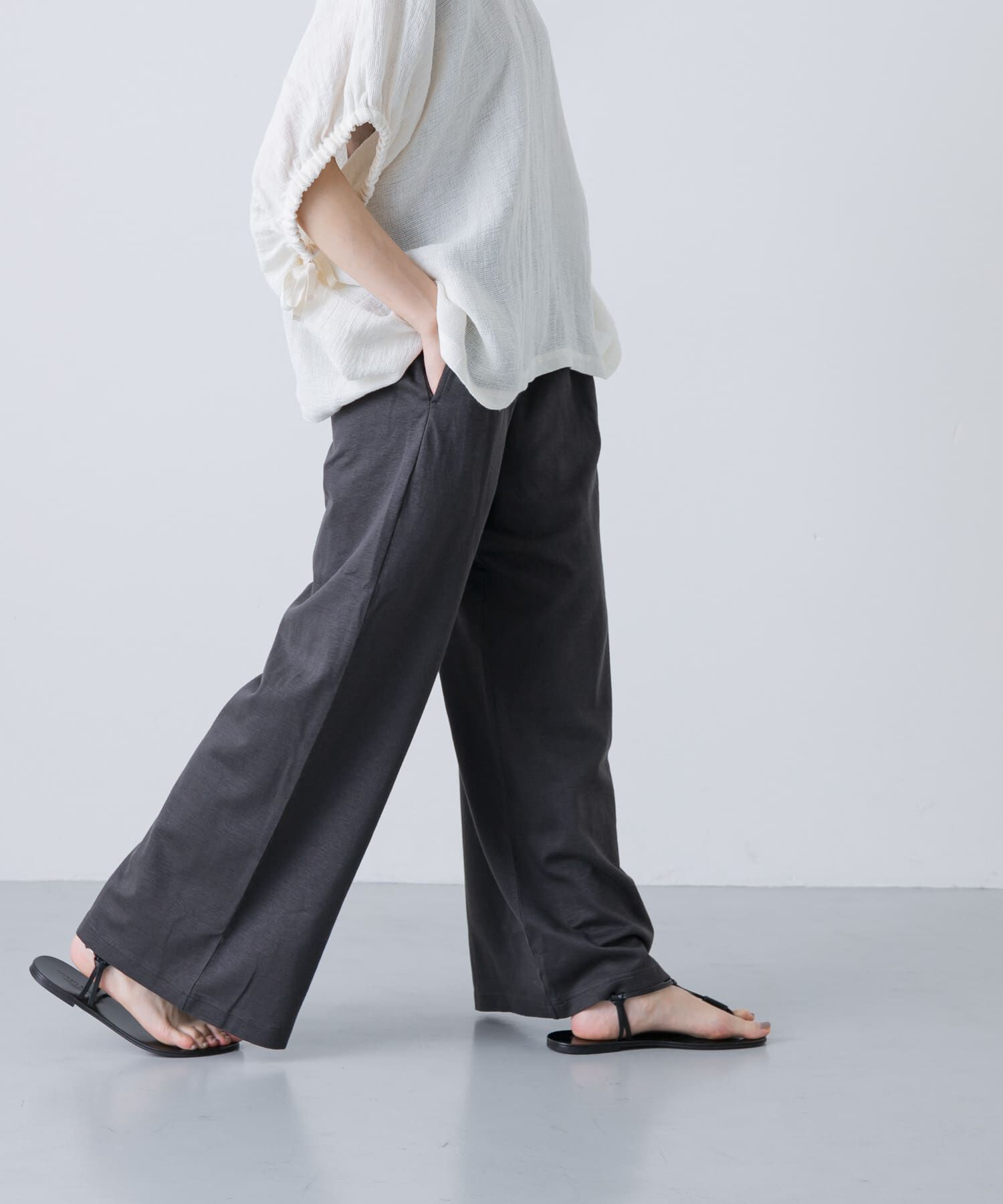かぐれ「リネンカットイージーパンツ」|その他|