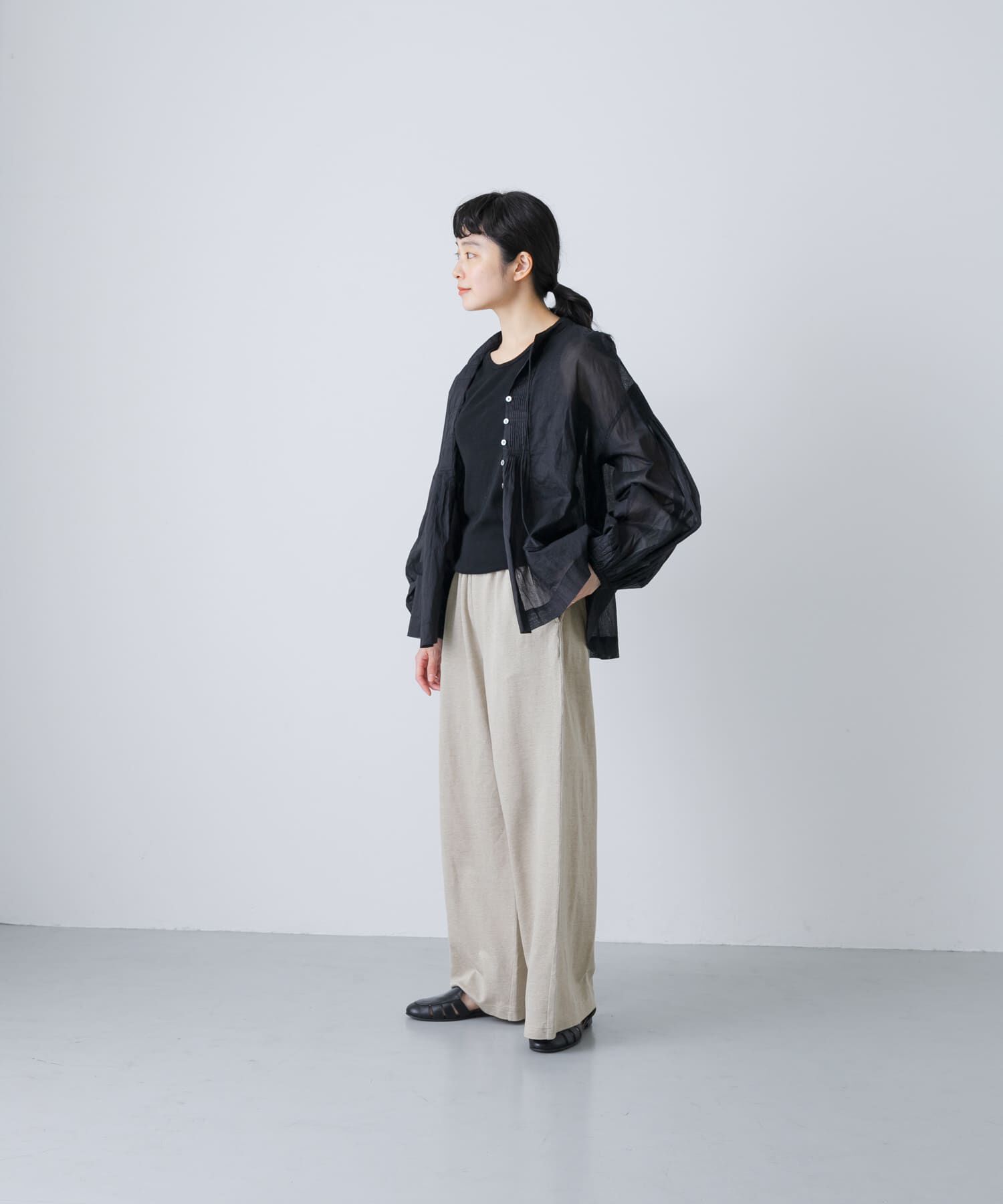 かぐれ「リネンカットイージーパンツ」|その他|