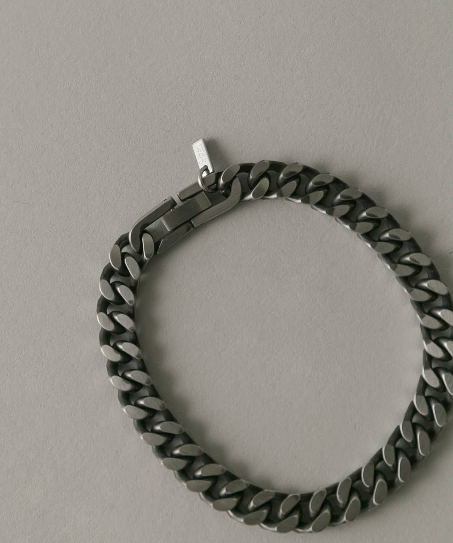 SMELLY「ステンレスマットキヘイチェーンブレスレット」|ブレスレット・バングル|
