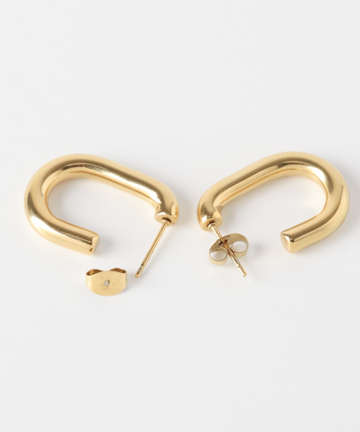 SMELLY「ステンレスカーブラインピアス」|ピアス|