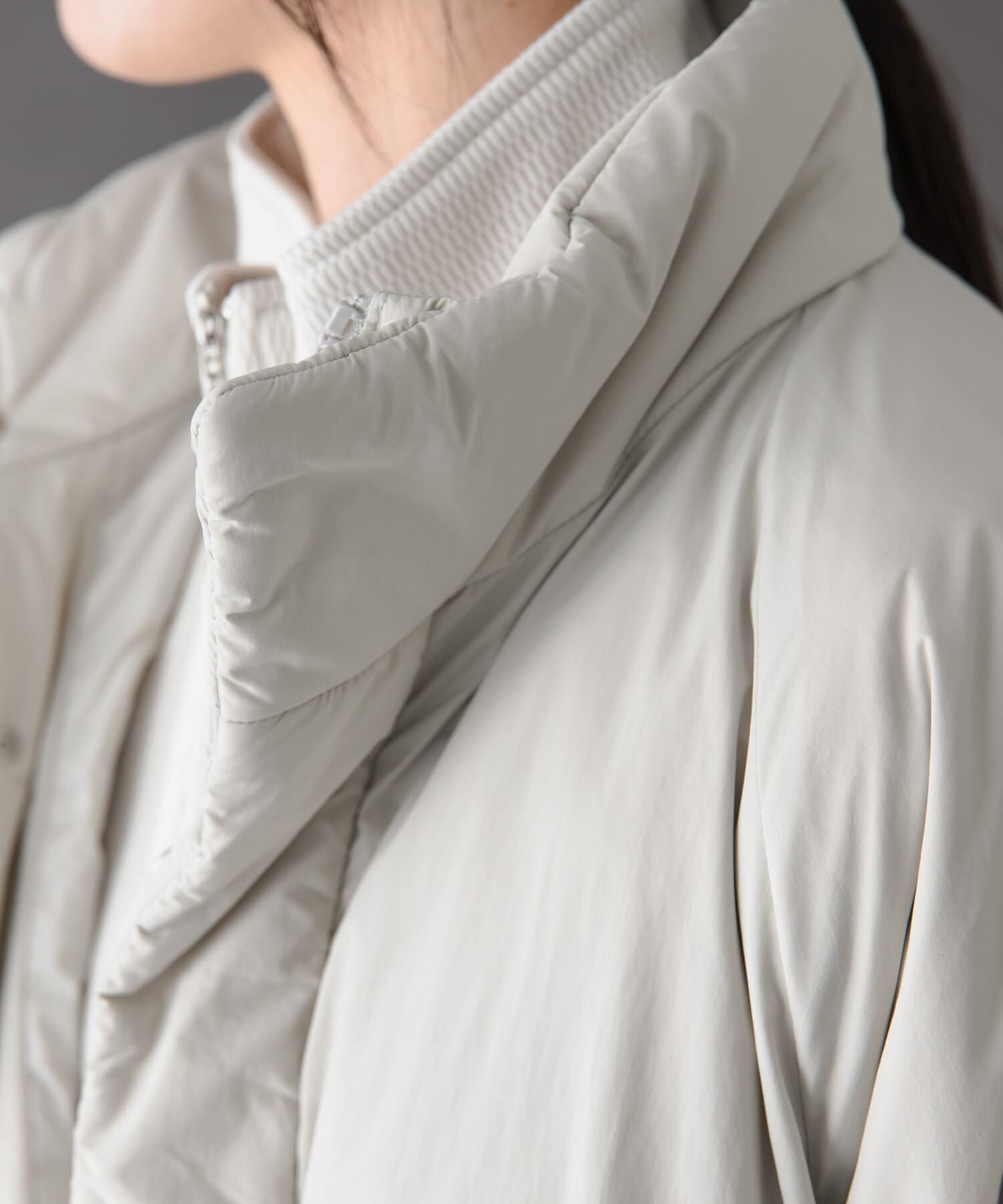 URBAN RESEARCH DOORS「FORK&SPOON　SORONAスタンドカラーブルゾン」|ブルゾン・スタジャン|