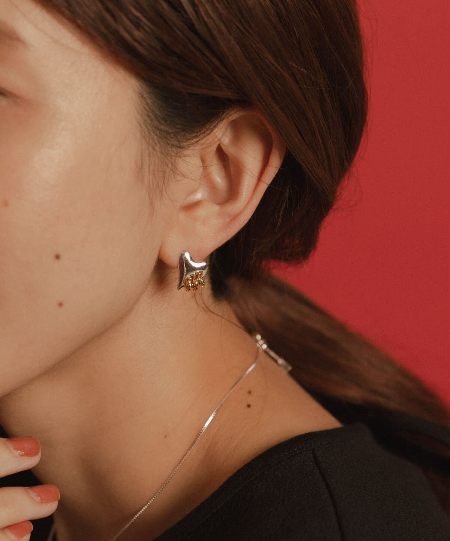 Sonny Label 「LAPUIS　Coil Heart　ピアス」|ピアス|
