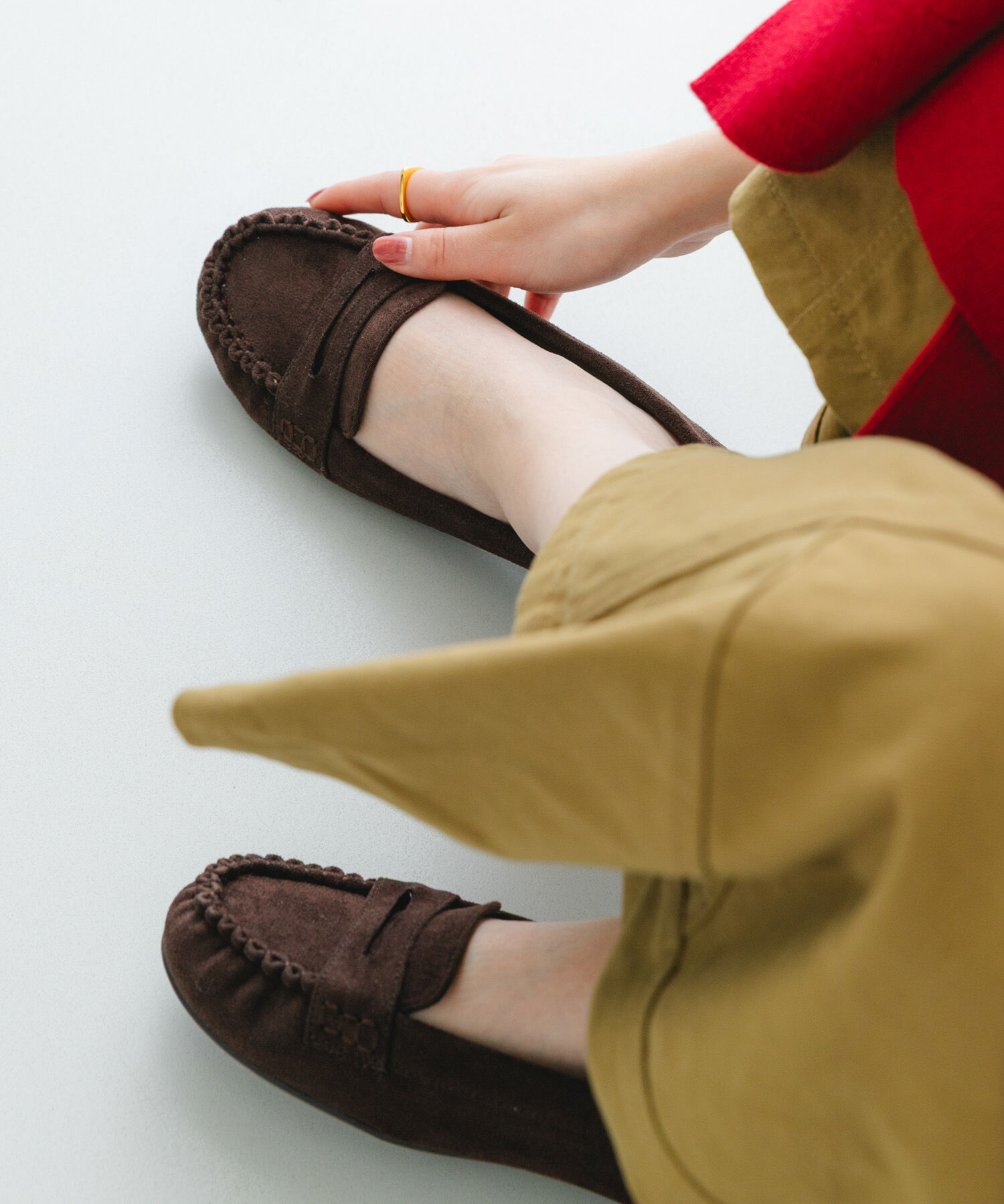 RODE SKO「撥水ギャザーモカシン」|その他|